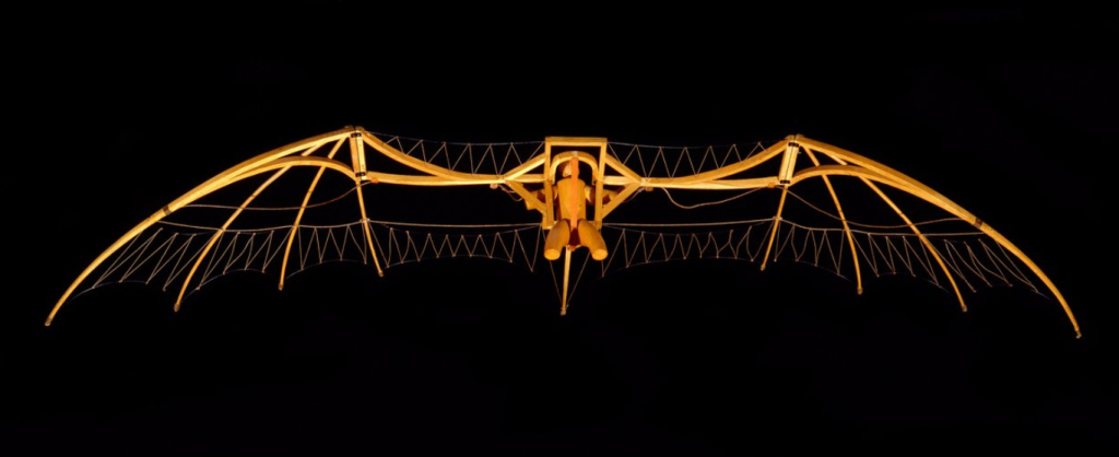 Il Deltaplano di Leonardo da Vinci: il sogno di volare planando