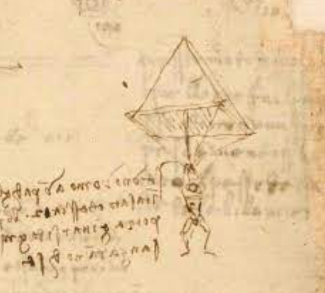 Il Paracadute di Leonardo da Vinci